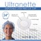 Zayaan Health Ultranet Anti Microbial 24" Invisible Hair Nets, White, (100-Pack) BLZH-MS-24DHC-11W-100 - alternate 3